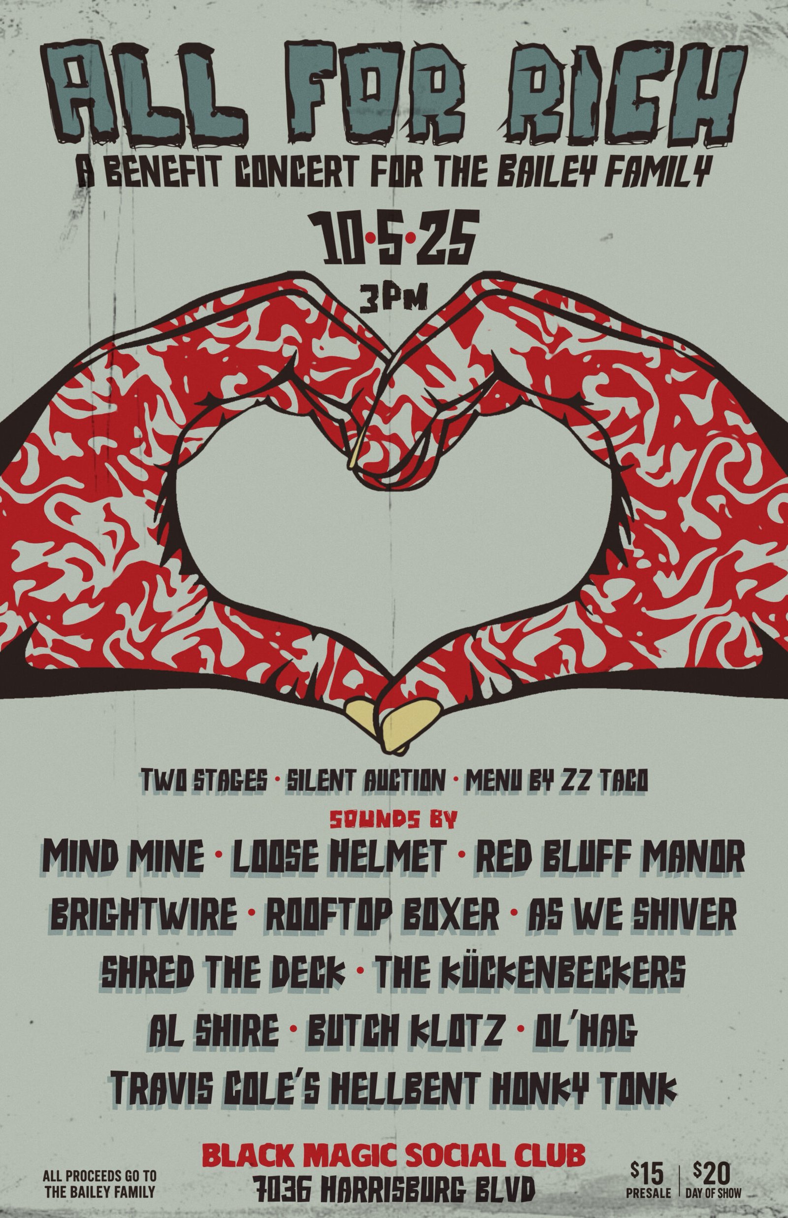 All For Rich: A Benefit Concert for the Bailey Family
